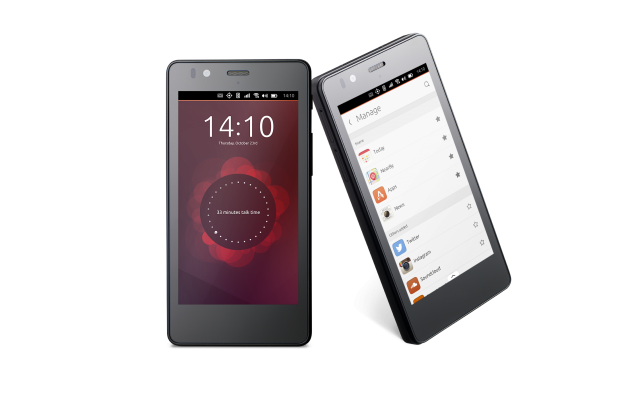 Das neue Aquaris E4.5 von BQ ist das erste Smartphone, das mit Ubuntu Phone ausgeliefert wird. (Bild: BQ)